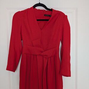 Red Karen Millen Dress